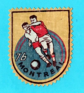 Original 1976 Montreal Olympia Fußball Turnier Patch - Bild 1 von 2