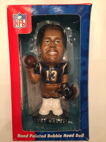 Kurt Warner St. Louis Rams Bobblehead AGP Bobble Head Alexander Global Cover