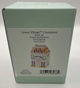 1989 Lenox Spice Village Porcelain Spice Jar Cinnamon. In Box - Picture 1 of 4