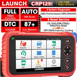 LAUNCH X431 CRP129i Car OBD2 Scanner ABS SRS Engine Diagnostic Tool TPMS EPB SAS - Picture 1 of 13