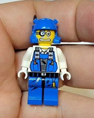 Lego mini figure Power Miners Brains C16  - Image 1 of 3