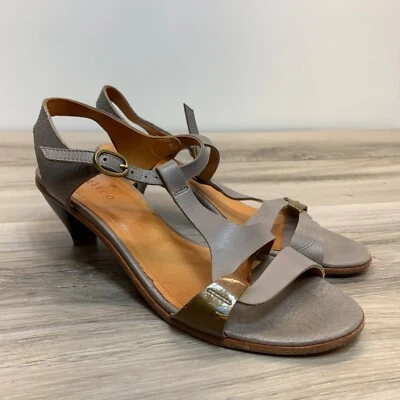 Sandalias de tacón de gatito gris lavanda Coclico para mujer talla 38 (US 7) Foto 1 de 4