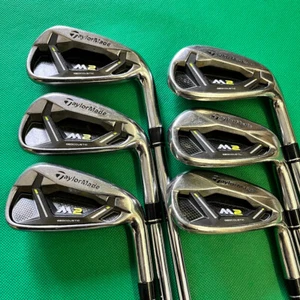 TaylorMade M2 Iron Set 6pcs 5-Pw Flex S Stiff REAX 88 Golf Clubs - Picture 1 of 11