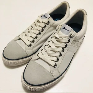 Deuce Generation Men’s Size US 9 EURO 42 White/Grey Low Top Canvas Sneakers Lace - Bild 1 von 9