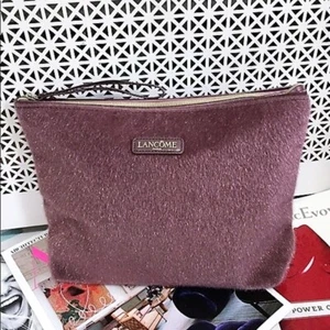 Lancôme Lavender Faux Fur MakeUp Bag - Picture 1 of 1