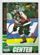 2000-01 Bakersfield Condors (WCHL) Paul Willett 