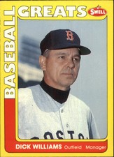 1991 Swell Baseball Greats #99 Dick Williams 