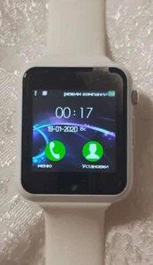 Smartwatch G11 weiß in Box Sport Unisex guter Zustand - Bild 1 von 5
