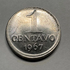 1967 Brazil 1 Centavos - Beautiful Coin - #A-012-B - Picture 1 of 2