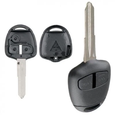 2 Buttons Car Remote Key Shell Case with MIT11 Blade Fit for Mitsubishi Lancer - Image 1 of 4