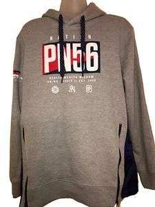 Parish Nation Men's Grey "PN55" Graphic L/S Hoodie Size 3XL - Picture 1 of 4
