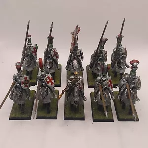 Warhammer Fantasy EMPIRE OF MAN REIKSGUARD KNIGHTS (10) Painted TOW Citadel GW - Picture 1 of 10