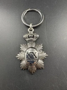 John Varvatos XX Silver Tone Keychain  - Picture 1 of 4