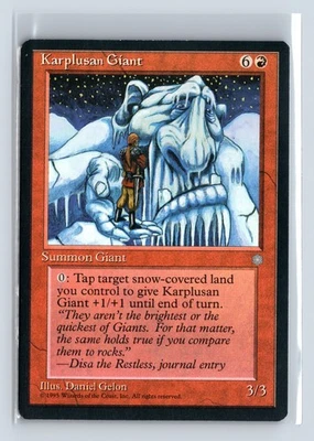 (2x) KARPLUSAN GIANT – MTG Magic the Gathering Card – Ice Age – Uncommon - Image 1 of 4