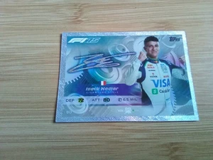 Turbo Attax 2025 #80 Isack Hadjar SIGNATURE STYLE Topps 🇮🇳 EXCLUSIVE - Picture 1 of 2