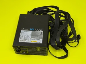 Corsair HX1000i RPS0004 80 Plus Platinum 1000W Modular Power Supply - NO Cables - Afbeelding 1 van 4