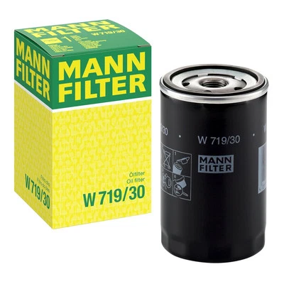 Ölfilter MANN-FILTER W 719/30 für Audi VW Seat Skoda 80 B3 200 C3 Coupe Vento - Bild 1 von 4