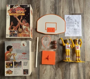 VINTAGE! 1986 Super Jock Super Touch Basketball 🏀 w/Original Box 📦 COMPLETE! - Picture 1 of 20