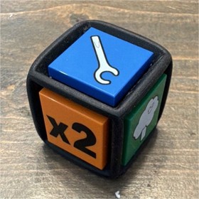 Lego Creationary 3844 Game Replacement 6 Sided Die