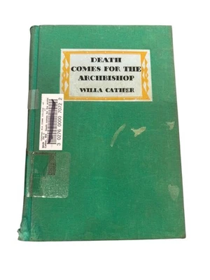 Death Comes for the Archbishop Willa Cather 1966 Reprint Fiction Knopf Foto 1 de 4