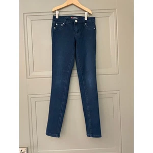 Scissor Dark Wash Denim Skinny Jeans Girls 10 Tilly’s Tractr - Picture 1 of 3
