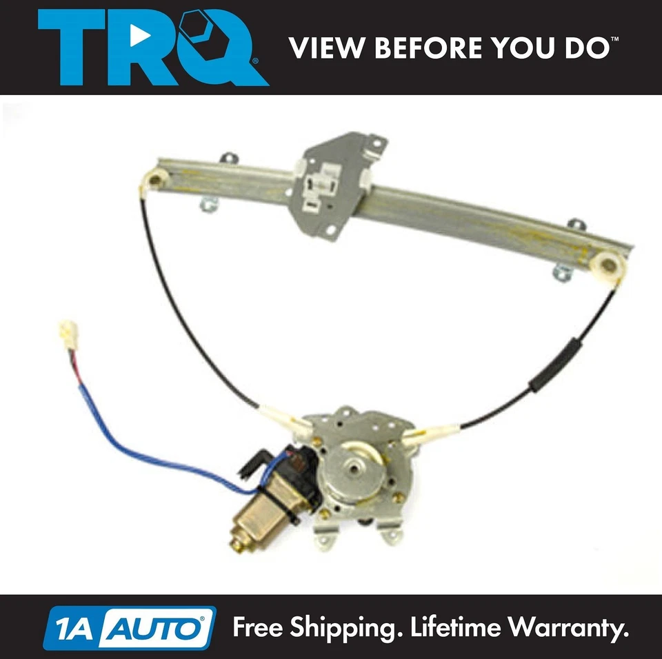 Regulador de ventana derecha TRQ y motor para Mitsubishi Mirage 1997-2002 Foto 1 de 1