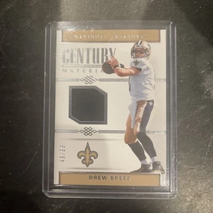 2017 Panini National Treasures Drew Brees Game Worn Used Jersey /99 Saints ⚜️🔥 - Bild 1 von 2