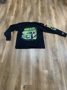 Dale Earnhardt Jr Nation XL Shirt Long Sleeve Thirst For First NASCAR Dew - Picture 1 of 5