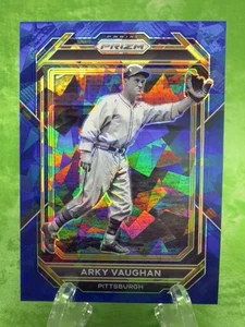 Arky Vaughan - Blue Ice Prizm  - 2023 Panini Prizm #222 Pittsburg Pirates - Picture 1 of 11