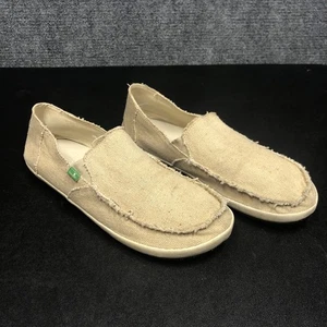SANUK SCARPA SURFISTA UOMO ROUNDER HOBO HEMP beige SIDEWALK uomo 12 EU 45 - Foto 1 di 12