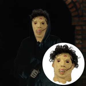 Halloween Texas Chainsaw Massacre Mask Leatherface Killing Mask Horror Cosplay - Picture 1 of 14