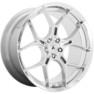 Asanti ABL-37 Monarch 22x9 5x4.5" +38mm Chrome Wheel Rim 22" Inch — 第 1/4 张图片