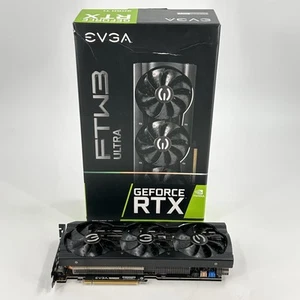 EVGA FTW3 Ultra GeForce RTX 3060 Ti 8GB - Graphics Card - Excellent Condition - Picture 1 of 6