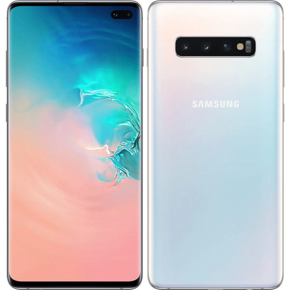 SAMSUNG Galaxy S10+ 128GB Bianco Prisme Eccellente - Ricondizionato - Immagine 1 di 1