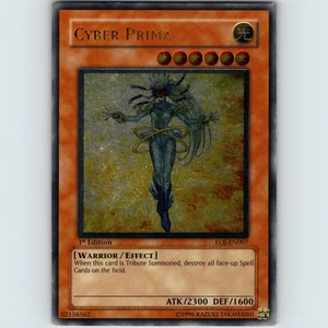 Yugioh Cyber Prima EOJ-DE007 1st Edition Ultimate Rare Holo - VLP-NM π - Picture 1 of 2