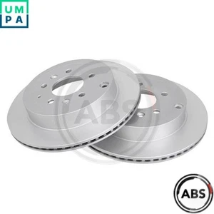 2x BRAKE DISC 18031 FOR MAZDA CX-7 FORD USA EDGE L3-VDT/L3K7 2.3L L5-VE 2.5L - Picture 1 of 6
