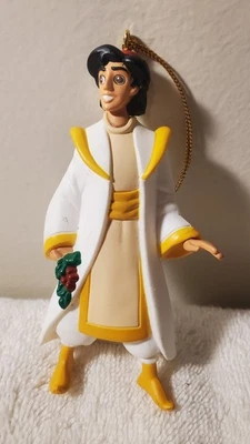 Adorno de Navidad vintage Disney Grolier Aladdin  Foto 1 de 2