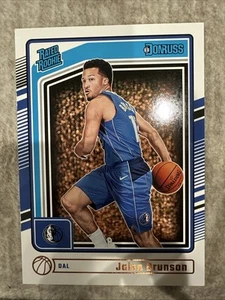 🔥📈2024-25 Donruss Retro JALEN BRUNSON Rated Rookie OVERSIZED Card RC JUMBO - Picture 1 of 2