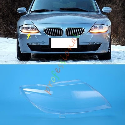 For BMW Z4 E85 2004-2008 Right Side Headlight Clear Lens Replace Cover + Sealant Foto 1 de 4