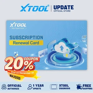XTOOL Software Subscription Upgrade Card- 1 Year For D7/D8/D9/X100/IP all XTOOL - Picture 1 of 7