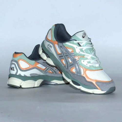 ASICS Gel NYC Uomo 9.0US Crema Filo Grigio Raro Modello Limitato Mai