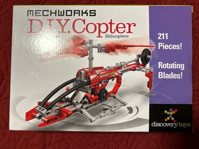 NIB Mechworks D.I.Y. Copter #4169 - 211 Pcs Set With Rotating Blades - Image 1 of 4