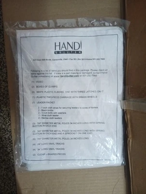 Vintage NEW OLD STOCK Handi Quilter machine table Frame Free Shipping TD  - Image 1 of 4