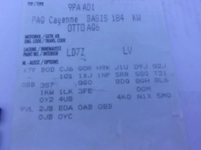 Potenciador de freno compatible con 03-06 PORSCHE CAYENNE 319383 Foto 1 de 4