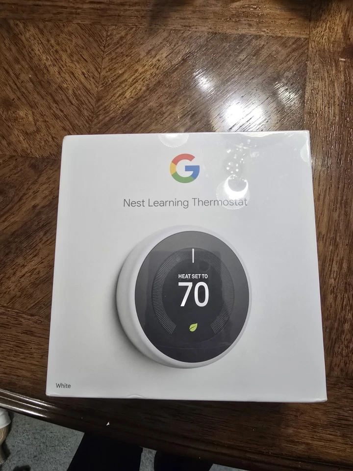 Google - Nest Learning Smart Wifi Thermostat - T3017US Factory Sealed New In Box - Image 1 of 1