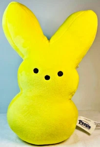 Peeps Large 17” Bright Yellow Bunny Rabbit Plush Just Born Toy Easter 2024 - Bild 1 von 7