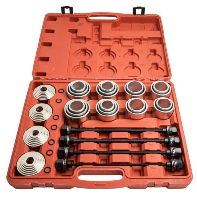 Press Pull Sleeve Kit Bushes Bearings Remove outil silent bloc Roulement de roue - Photo 1/4