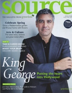 GEORGE CLOONEY - Vintage Glossy British SOURCE Magazine Spring 2007 C#16 - Picture 1 of 1