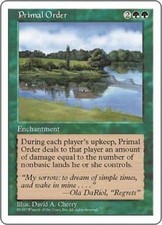 Primal Order NM MTG Fifth Edition 5th Magic 2B3