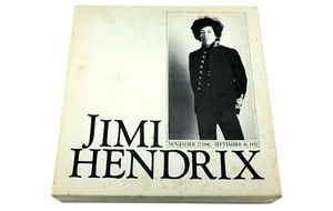 Jimi Hendrix 12 x Vinyl LP Records 10th Anniversary Australian Box Set & Booklet - Picture 1 of 14